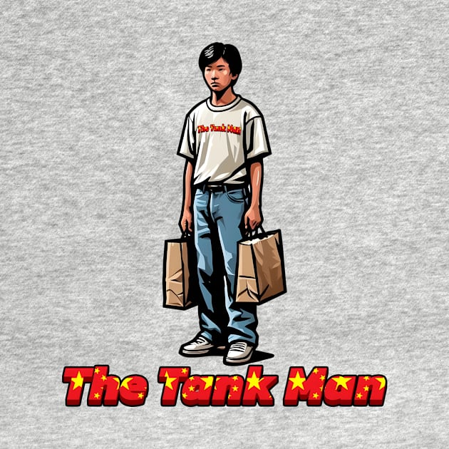 Tank Man by Rawlifegraphic